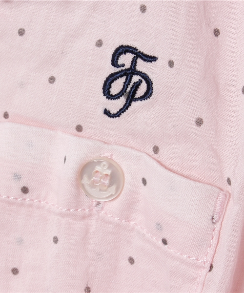 CIAOPANIC TYPY（チャオパニックティピー）の「◆KID'S リネンブレンドシャツ（シャツ/ブラウス・キッズ・ホワイト/イエロー/ピンク/サックスブルー/その他20/アイボリー/ブルー/サーモンピンク/レモンイエロー/その他18・90/100/110/120/130）」の12枚目の写真