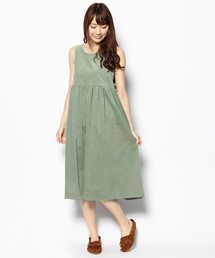 BEAMS BOY | BEAMS BOY / サイドボタン ノースリーブワンピース(ワンピース)