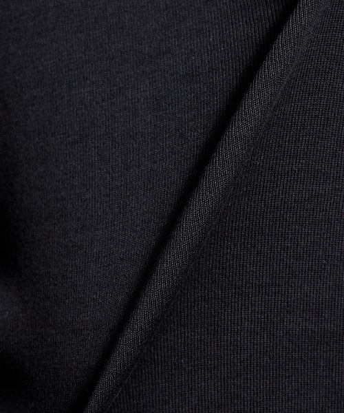 5351 POUR LES HOMMES（ゴーサンゴーイチプールオム）の「“SOFFY”シルケットコットンVネックニットTシャツ（ニット/セーター・メンズ・ホワイト/ブラック・44/46/48/50）」の5枚目の写真