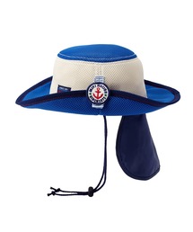 日よけ付き ダブルラッセルテンガロンハット