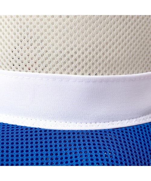 MIKI HOUSE（ミキハウス）の「日よけ付き ダブルラッセルテンガロンハット（ハット・キッズ・ピンク/ブルー/マルチ・48/50/52/54/56）」の12枚目の写真