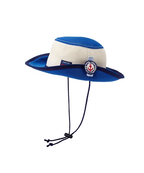 MIKI HOUSE（ミキハウス）の「日よけ付き ダブルラッセルテンガロンハット（ハット・キッズ・ピンク/ブルー/マルチ・48/50/52/54/56）」の16枚目の写真