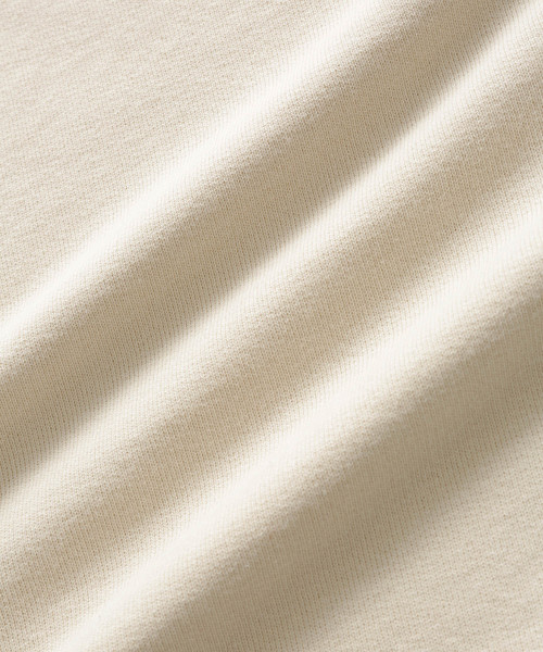 ADAM ET ROPE'（アダムエロペ）の「ヘビーテリー裏毛クルーネックプルオーバー（Tシャツ/カットソー・メンズ・ホワイト/ベージュ/グリーン/ネイビー/オレンジ・S/M/L）」の14枚目の写真