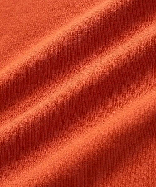 ADAM ET ROPE'（アダムエロペ）の「ヘビーテリー裏毛クルーネックプルオーバー（Tシャツ/カットソー・メンズ・ホワイト/ベージュ/グリーン/ネイビー/オレンジ・S/M/L）」の12枚目の写真