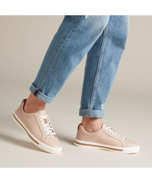 Clarks(クラークス)の「Un Maui Lace / アンマウイレース (ヌードレザー)(スニーカー・レディース・ピンク・4/6/5/5.5/4.5/3.5/3)」の12枚目の写真