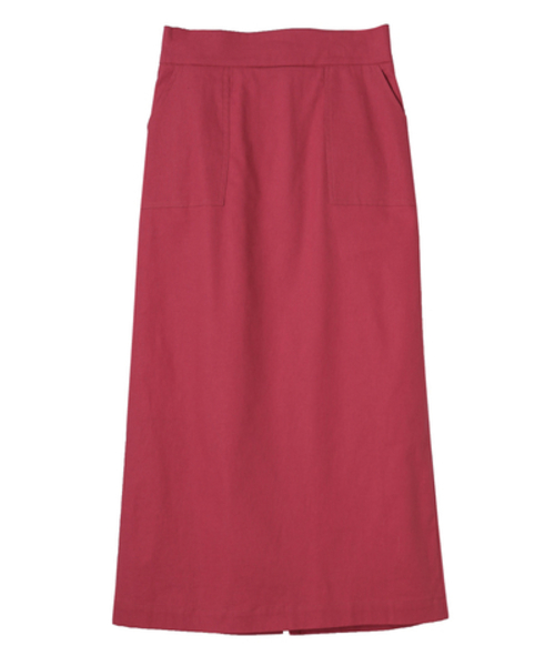 CLANE（クラネ）の「POCKET BASIC SKIRT（スカート・レディース・ホワイト/ブラック/ピンク・1/2/0）」の5枚目の写真