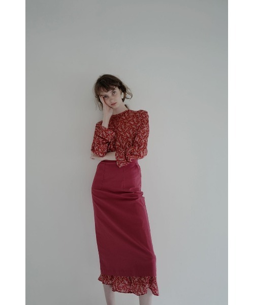 CLANE（クラネ）の「POCKET BASIC SKIRT（スカート・レディース・ホワイト/ブラック/ピンク・1/2/0）」の16枚目の写真