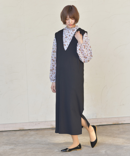 rps（アールピーエス）の「カットドビーボリュームスリーブプチハイブラウス（シャツ/ブラウス・レディース・オフホワイト/ラベンダー/ホワイト系その他2・M）」の11枚目の写真