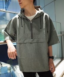 【ビッグシルエット】オーバーサイズ アノラックシャツパーカー