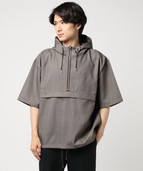 rovtski（ロフトスキー）の「【ビッグシルエット】オーバーサイズ アノラックシャツパーカー（シャツ/ブラウス・メンズ・グレー/グレー系その他2/グレー系その他・LARGE/MEDIUM）」の4枚目の写真