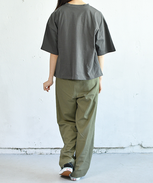 PairPair（ペアペア）の「女の子刺繍Tシャツ（Tシャツ/カットソー・レディース・ブラック/オフホワイト/ホワイト系その他・FREE）」の16枚目の写真