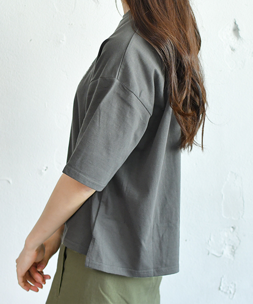 PairPair（ペアペア）の「女の子刺繍Tシャツ（Tシャツ/カットソー・レディース・ブラック/オフホワイト/ホワイト系その他・FREE）」の18枚目の写真