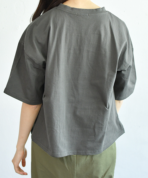 PairPair（ペアペア）の「女の子刺繍Tシャツ（Tシャツ/カットソー・レディース・ブラック/オフホワイト/ホワイト系その他・FREE）」の19枚目の写真