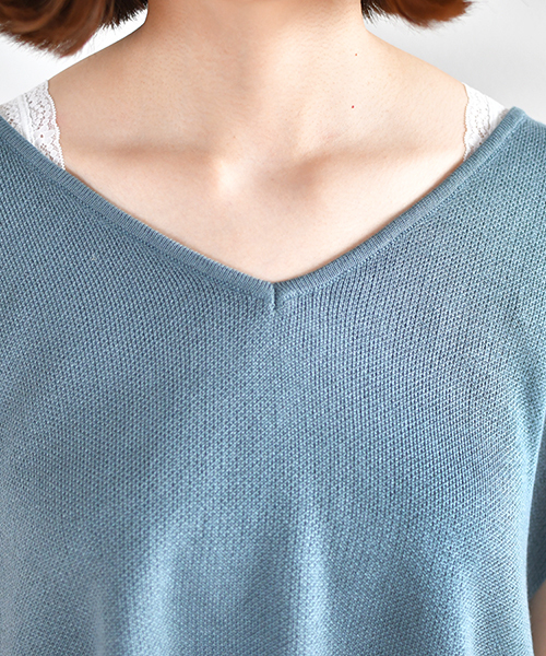 PairPair（ペアペア）の「サイドリボンショートベスト（その他トップス・レディース・ブルー/アイボリー・FREE）」の19枚目の写真