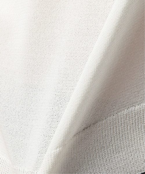 EDIFICE(エディフィス)の「ワシ×ポリ クルーネック ショートスリーブ(ニット/セーター・メンズ・ホワイト/ベージュ/ネイビー/オレンジ・SMALL/MEDIUM/LARGE)」の16枚目の写真