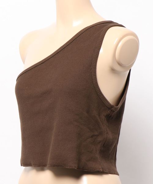 LOWRYS FARM（ローリーズファーム）の「manywayリブプルオーバー　851663（Tシャツ/カットソー・レディース・ブラック/ブラウン/アイボリー・FREE）」の8枚目の写真