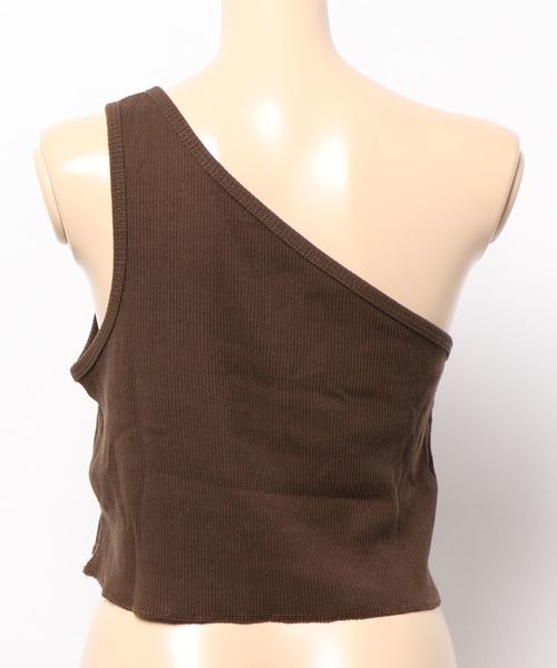LOWRYS FARM（ローリーズファーム）の「manywayリブプルオーバー　851663（Tシャツ/カットソー・レディース・ブラック/ブラウン/アイボリー・FREE）」の9枚目の写真