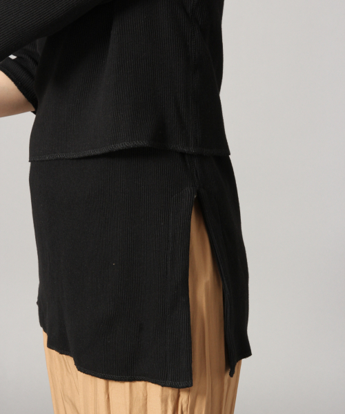 LOWRYS FARM（ローリーズファーム）の「manywayリブプルオーバー　851663（Tシャツ/カットソー・レディース・ブラック/ブラウン/アイボリー・FREE）」の18枚目の写真