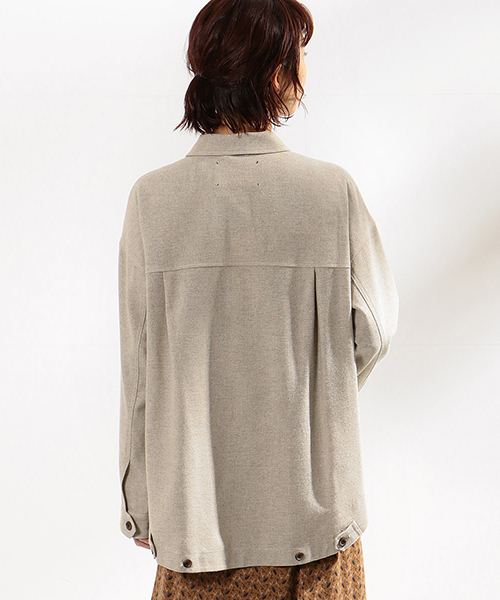 ONIGIRI（オニギリ）の「《イタリア糸/ウール》 CPO シャツジャケット