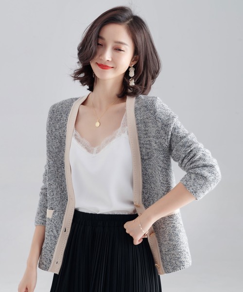 SAISON DE PAPILLON�i�Z�]���h�p�s�����j�́u���a���O�J��V�l�b�N�j�b�g�J�[�f�B�K���i�J�[�f�B�K���j�v�b�u���[