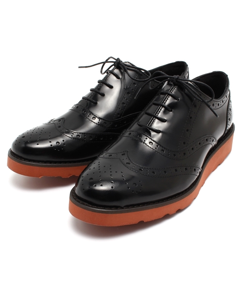 Ray BEAMS（レイビームス）の「【CLASSY. 11月号掲載】FABIO RUSCONI / ウィングチップ レースアップ シューズ（ドレスシューズ・レディース・ワイン/ブラック・35/39/38/37/36）」の11枚目の写真