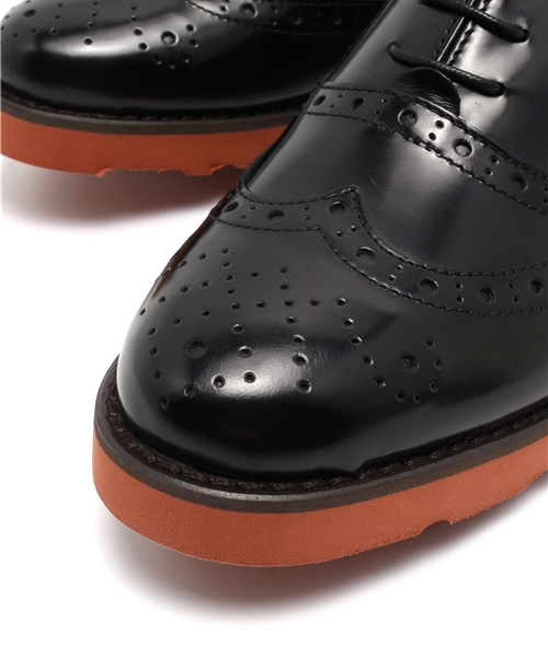 Ray BEAMS（レイビームス）の「【CLASSY. 11月号掲載】FABIO RUSCONI / ウィングチップ レースアップ シューズ（ドレスシューズ・レディース・ワイン/ブラック・35/39/38/37/36）」の9枚目の写真