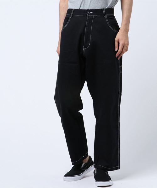 VIBGYOR(ヴィブジョー)の「VIBGYOR Select/ ツイルペインターパンツ(その他パンツ・メンズ・ブラック/ベージュ・MEDIUM/LARGE/X-LARGE)」の2枚目の写真
