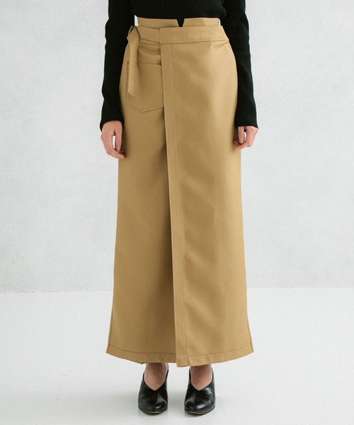 UNITED TOKYO（ユナイテッドトウキョウ）の「バックワープパンツ（その他パンツ・レディース・ブラック/ベージュ/グリーン/バーガンディー・1/2）」の16枚目の写真