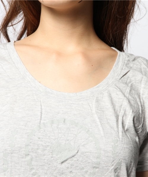 goa(ゴア)の「Hand written Dream Catcher Tシャツ(Tシャツ/カットソー・レディース・グレー/ベージュ・FREE)」の10枚目の写真