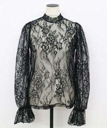 AMBIENT | ｼｰｽﾙｰｺｰﾄﾞﾚｰｽﾄｯﾌﾟｽ(シャツ/ブラウス)