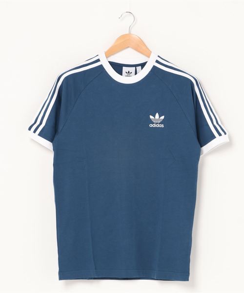 adidas Originals(アディダスオリジナルス)の「adidas Originals/アディダス オリジナルス 3 STRIPES TEE/スリーストライプス Tシャツ(Tシャツ/カットソー・メンズ・ブラック×ホワイト/ホワイト×ブラック/ヘザーグレー/グリーン/ネイビー・M/L/S/XL)」の5枚目の写真