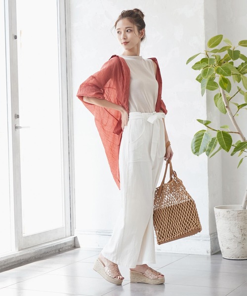 KOBE LETTUCE(コウベレタス)の「グリッタージュートサボサンダル(サンダル・レディース・ピンク系その他/シルバー系その他/ゴールド系その他/ブラウン/その他/クリア・LL/S/M/L)」の10枚目の写真