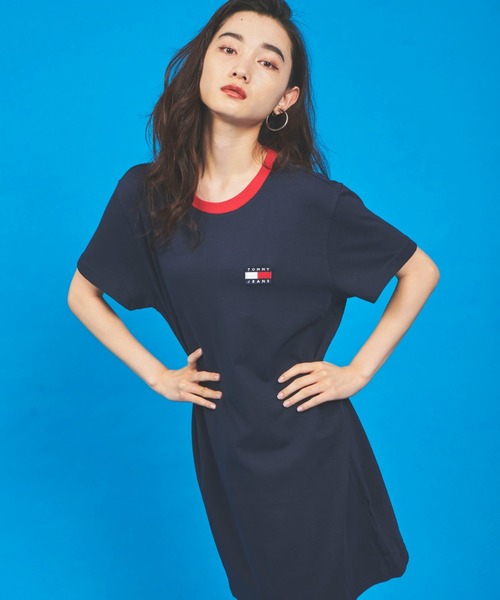 TOMMY JEANS(�g�~�[ �W�[���Y)�̃o�C�J���[���u�j�b�g�����s�[�X(�����s�[�X)