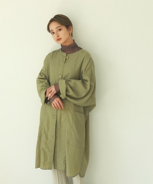 TODAYFUL(トゥデイフル)の「メッシュタートルトップス(Tシャツ/カットソー・レディース・モスグリーン/ダークパープル/キャメル・FREE)」の20枚目の写真