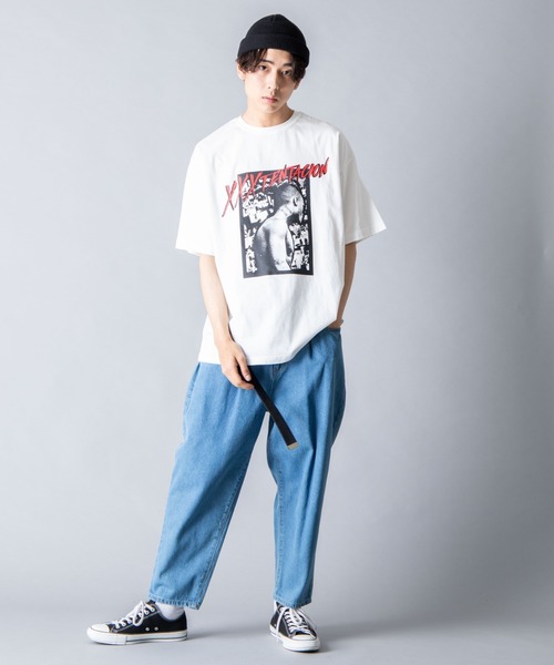 WEGO(ウィゴー)の「∴WEGO/XXXTentacion 別注Tシャツ(Tシャツ/カットソー・メンズ・ホワイト/ブラック・MEDIUM/LARGE)」の3枚目の写真