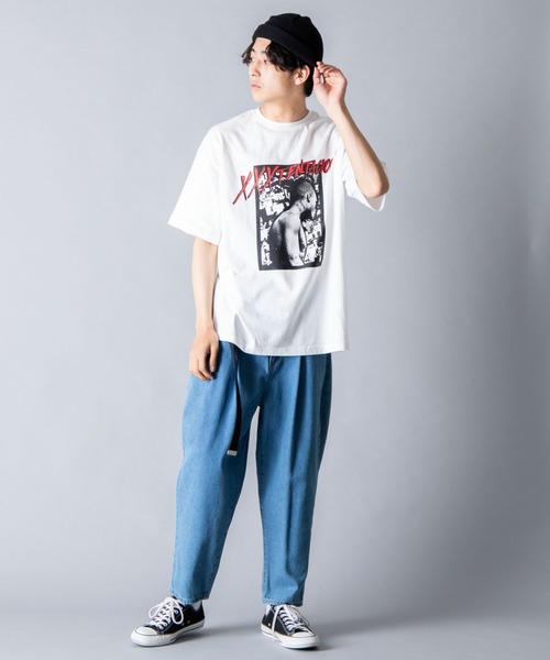 WEGO(ウィゴー)の「∴WEGO/XXXTentacion 別注Tシャツ(Tシャツ/カットソー・メンズ・ホワイト/ブラック・MEDIUM/LARGE)」の4枚目の写真