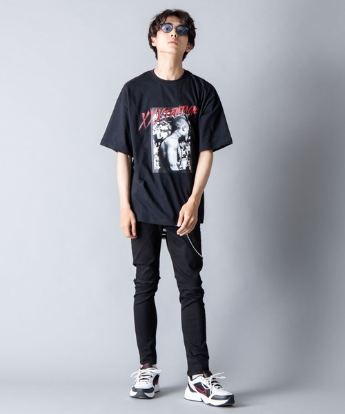 WEGO(ウィゴー)の「∴WEGO/XXXTentacion 別注Tシャツ(Tシャツ/カットソー・メンズ・ホワイト/ブラック・MEDIUM/LARGE)」の7枚目の写真