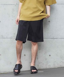 MAISON SPECIAL | マルチファブリック1タックイージーワイドショーツ 【MAISON SPECIAL/メゾンスペシャル】■セットアップ対応■(その他パンツ)