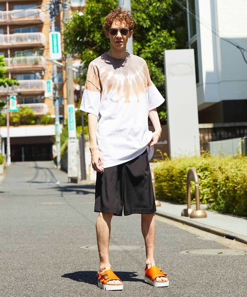 MAISON SPECIAL（メゾンスペシャル）の「マルチファブリック1タックイージーワイドショーツ 【MAISON SPECIAL/メゾンスペシャル】■セットアップ対応■（その他パンツ・メンズ・ブラック/ネイビー/ピンク/イエロー/グリーン・44/46）」の19枚目の写真