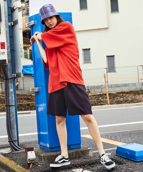 MAISON SPECIAL（メゾンスペシャル）の「マルチファブリック1タックイージーワイドショーツ 【MAISON SPECIAL/メゾンスペシャル】■セットアップ対応■（その他パンツ・メンズ・ブラック/ネイビー/ピンク/イエロー/グリーン・44/46）」の16枚目の写真