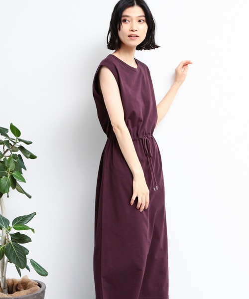 LAKOLE(ラコレ)の「ウエストドロストマキシワンピース / LAKOLE(ワンピース・レディース・ライトグレー/ネイビー/ボルドー・SMALL/MEDIUM)」の17枚目の写真