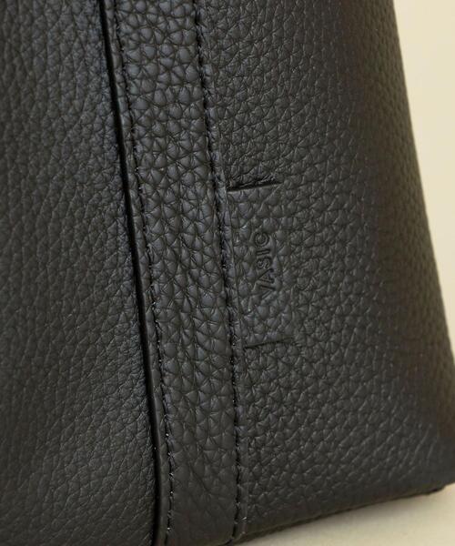 VASIC(ヴァジック)の「<VASIC>∴BOND MINI レザーバッグ Ψ(ショルダーバッグ・レディース・ライム/ブラック/ベージュ・FREE)」の21枚目の写真