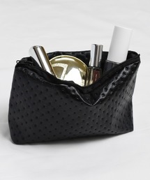 Fun & Daily（ファンアンドデイリー）の「F&D : PUスクエアメイクポーチ（ポーチ）」