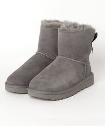 UGG（アグ）の「【UGG】 アグ　レディース ムートン ショートブーツ 「MINI BAILEY BOW Ⅱ/ミニベイリーボウ ブーツ」（ブーツ）」