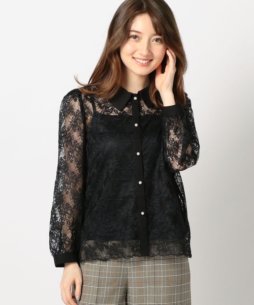 Misch Masch ミッシュマッシュ の レースシャツ シャツ ブラウス Wear