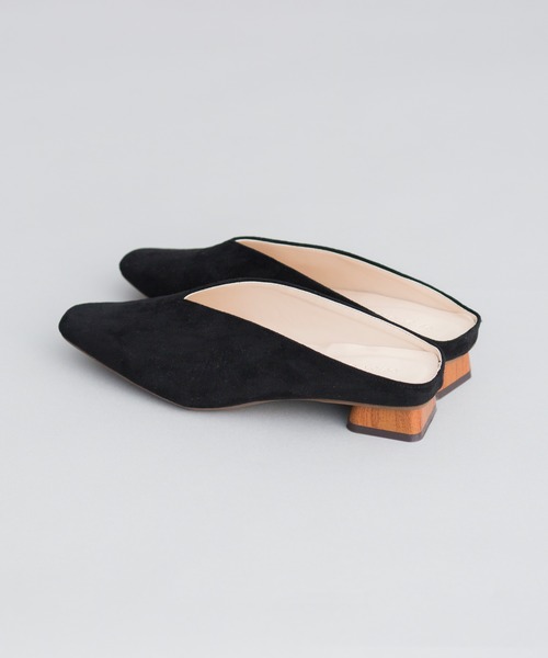 prose verse（プロズヴェール）の「Vカットミュール（パンプス・レディース・ブラック/ブラウン/レッド/ベージュ・SMALL/MEDIUM/LARGE/X-LARGE/LL）」の14枚目の写真