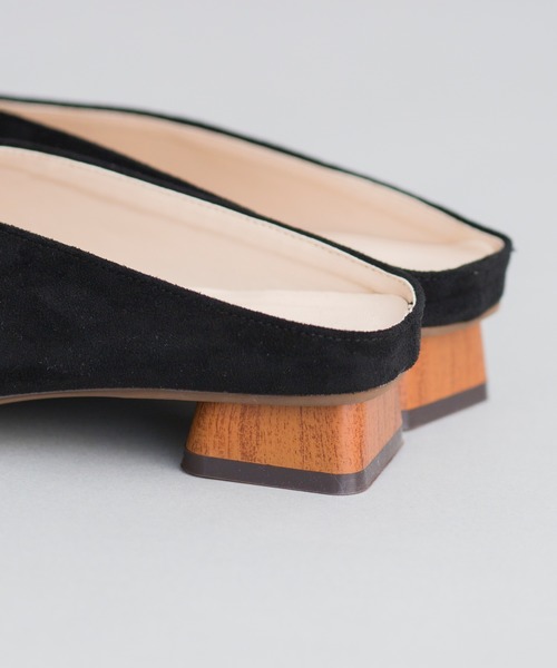 prose verse（プロズヴェール）の「Vカットミュール（パンプス・レディース・ブラック/ブラウン/レッド/ベージュ・SMALL/MEDIUM/LARGE/X-LARGE/LL）」の15枚目の写真