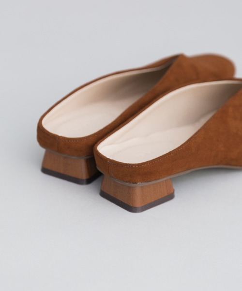 prose verse（プロズヴェール）の「Vカットミュール（パンプス・レディース・ブラック/ブラウン/レッド/ベージュ・SMALL/MEDIUM/LARGE/X-LARGE/LL）」の20枚目の写真