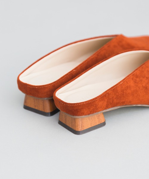 prose verse（プロズヴェール）の「Vカットミュール（パンプス・レディース・ブラック/ブラウン/レッド/ベージュ・SMALL/MEDIUM/LARGE/X-LARGE/LL）」の6枚目の写真