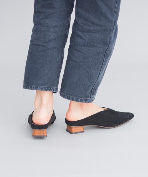 prose verse（プロズヴェール）の「Vカットミュール（パンプス・レディース・ブラック/ブラウン/レッド/ベージュ・SMALL/MEDIUM/LARGE/X-LARGE/LL）」の11枚目の写真